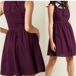 Modcloth Purple Sleeveless Dress
